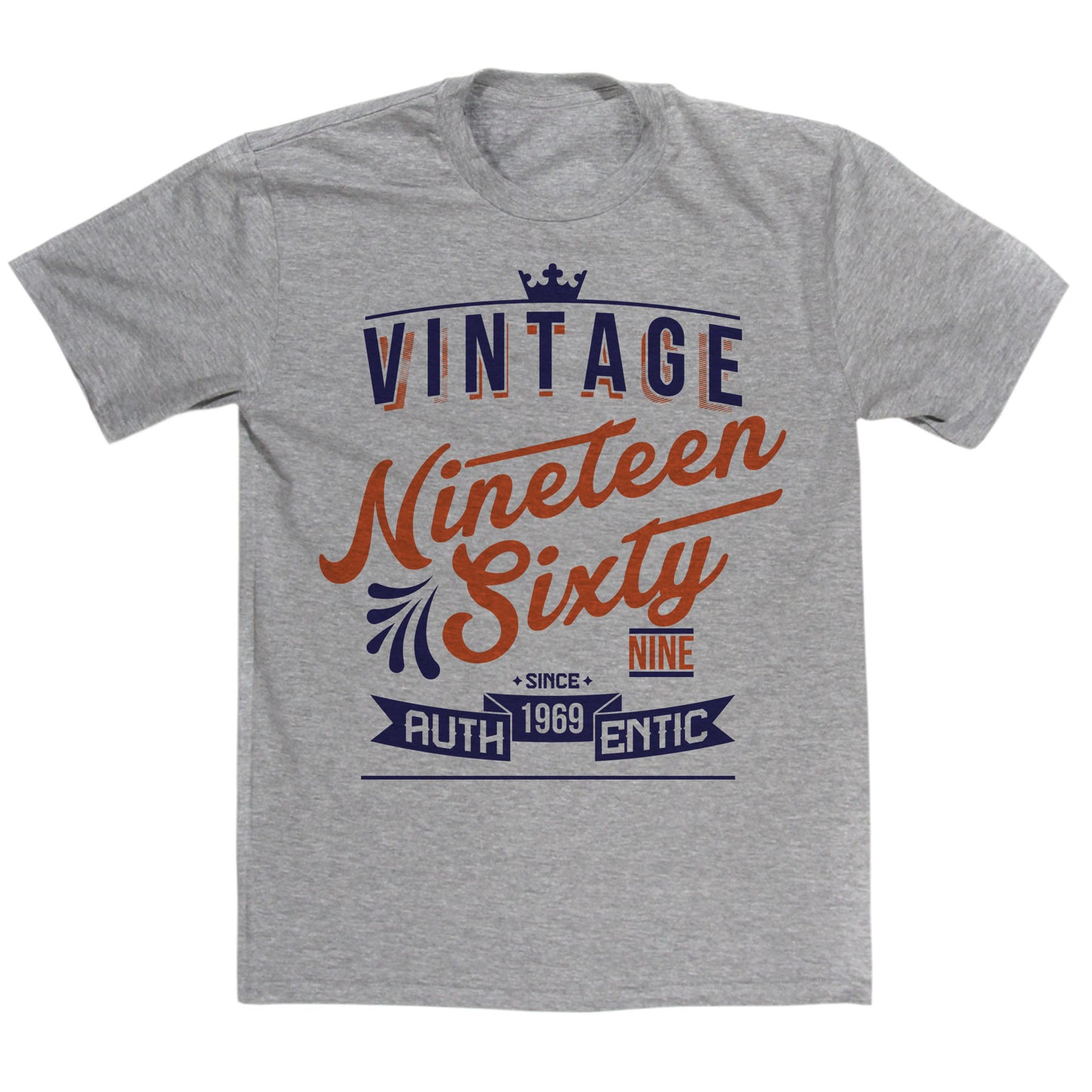 Vintage 1969 Year T Shirt