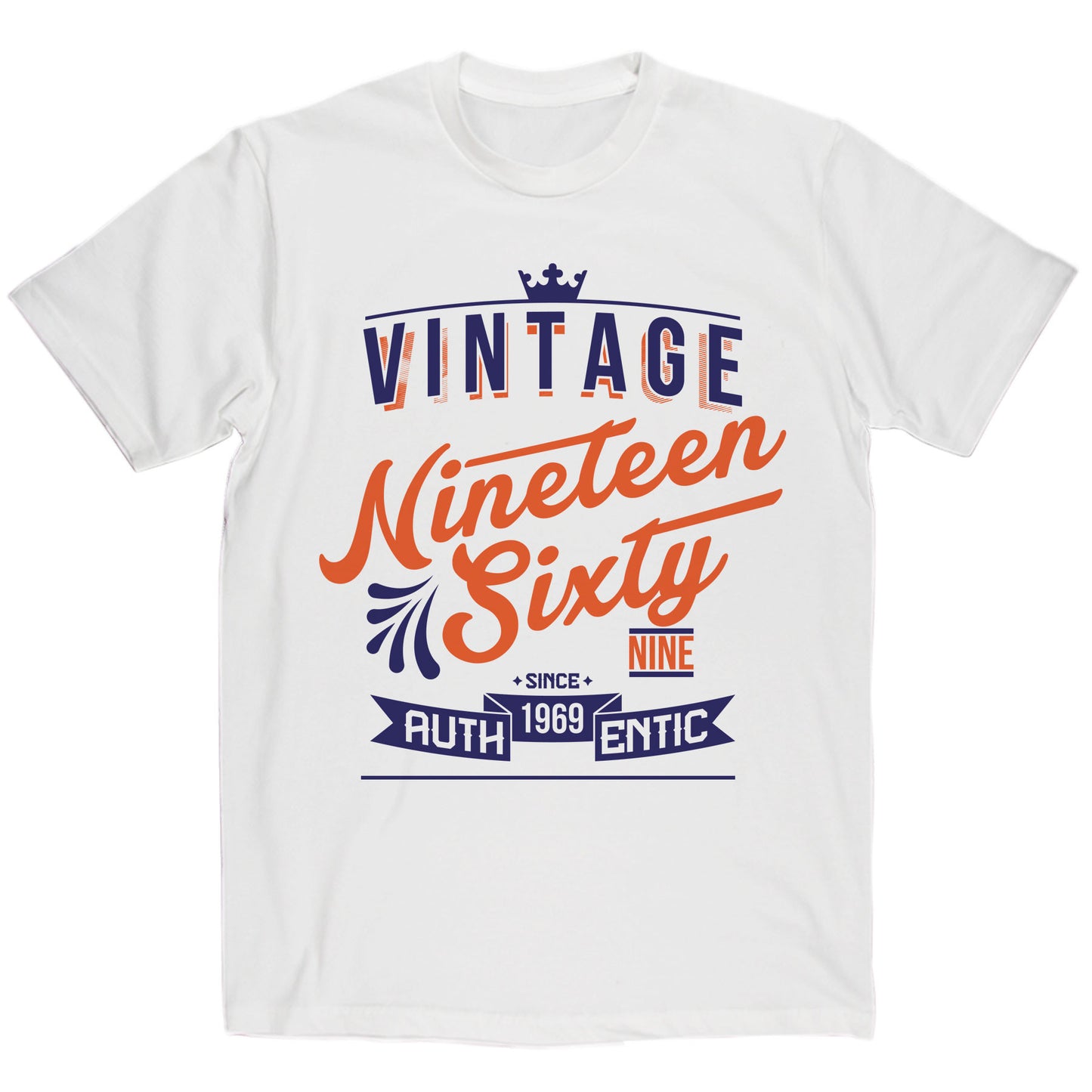 Vintage 1969 Year T Shirt
