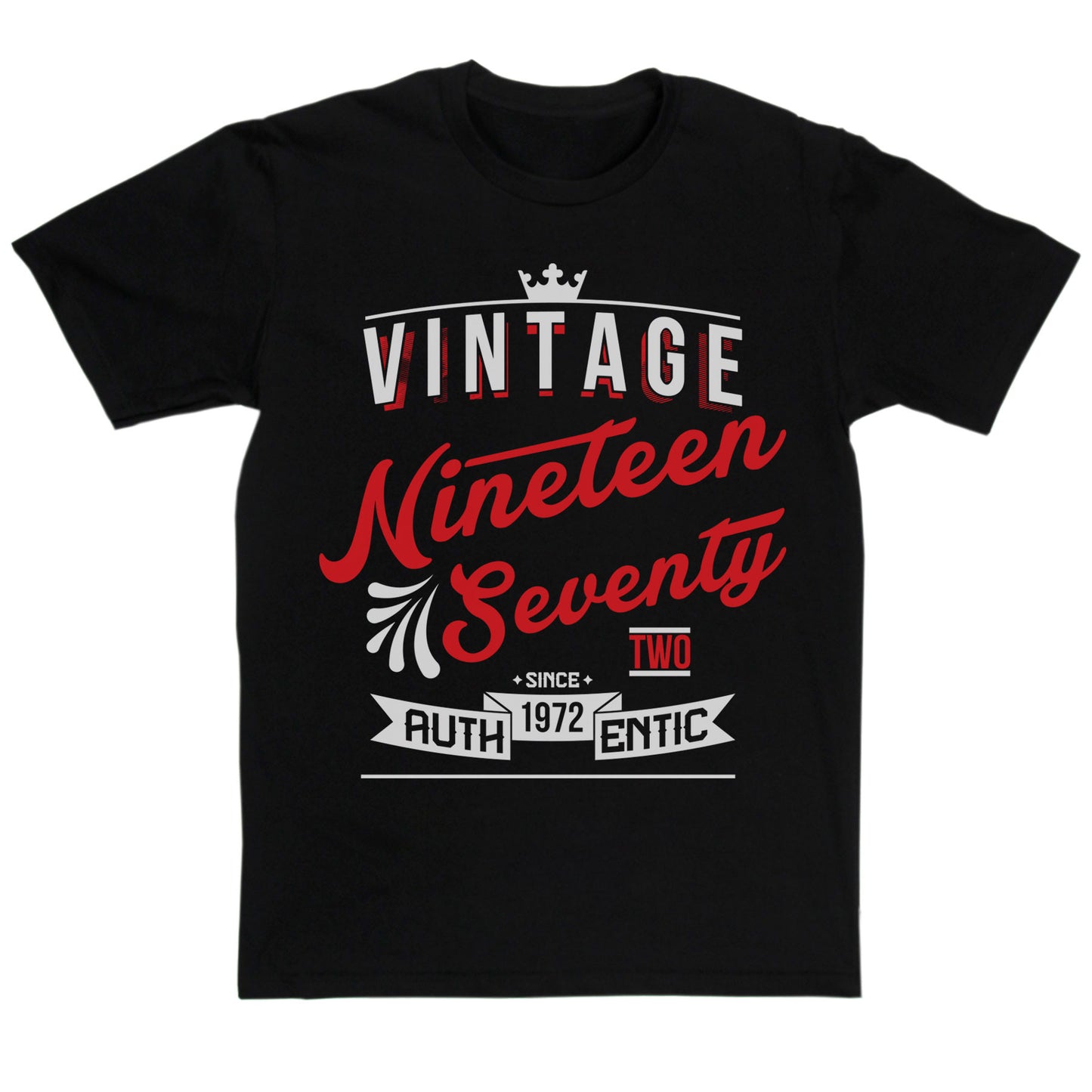 Vintage 1972 Year T Shirt