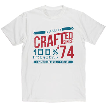 Crafted in 1974 Year T Shirt