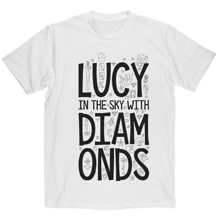 The Beatles Inspired - Lucy In The Sky WIth Diamonds T Shirt