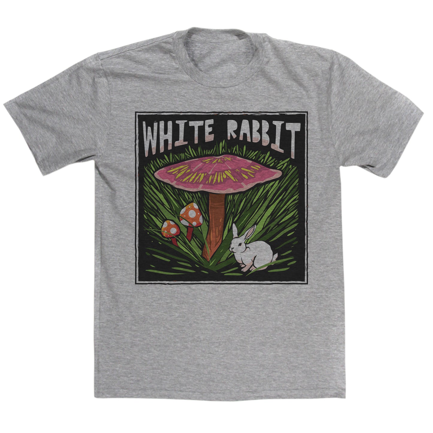 Jefferson Airplane Inspired - White Rabbit T Shirt