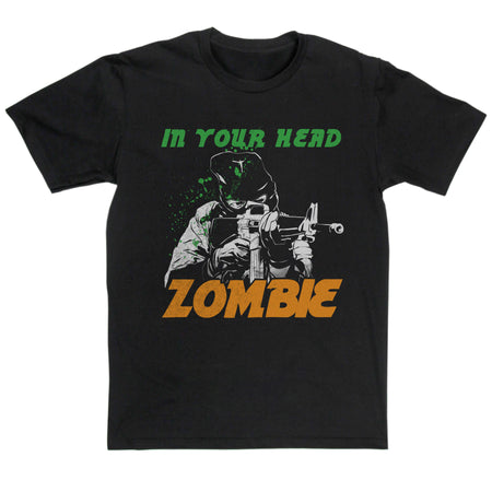 The Cranberries Inspired - In Your Head Zombie T Shirt