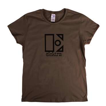 Elektra Label Logo Womens T-Shirt