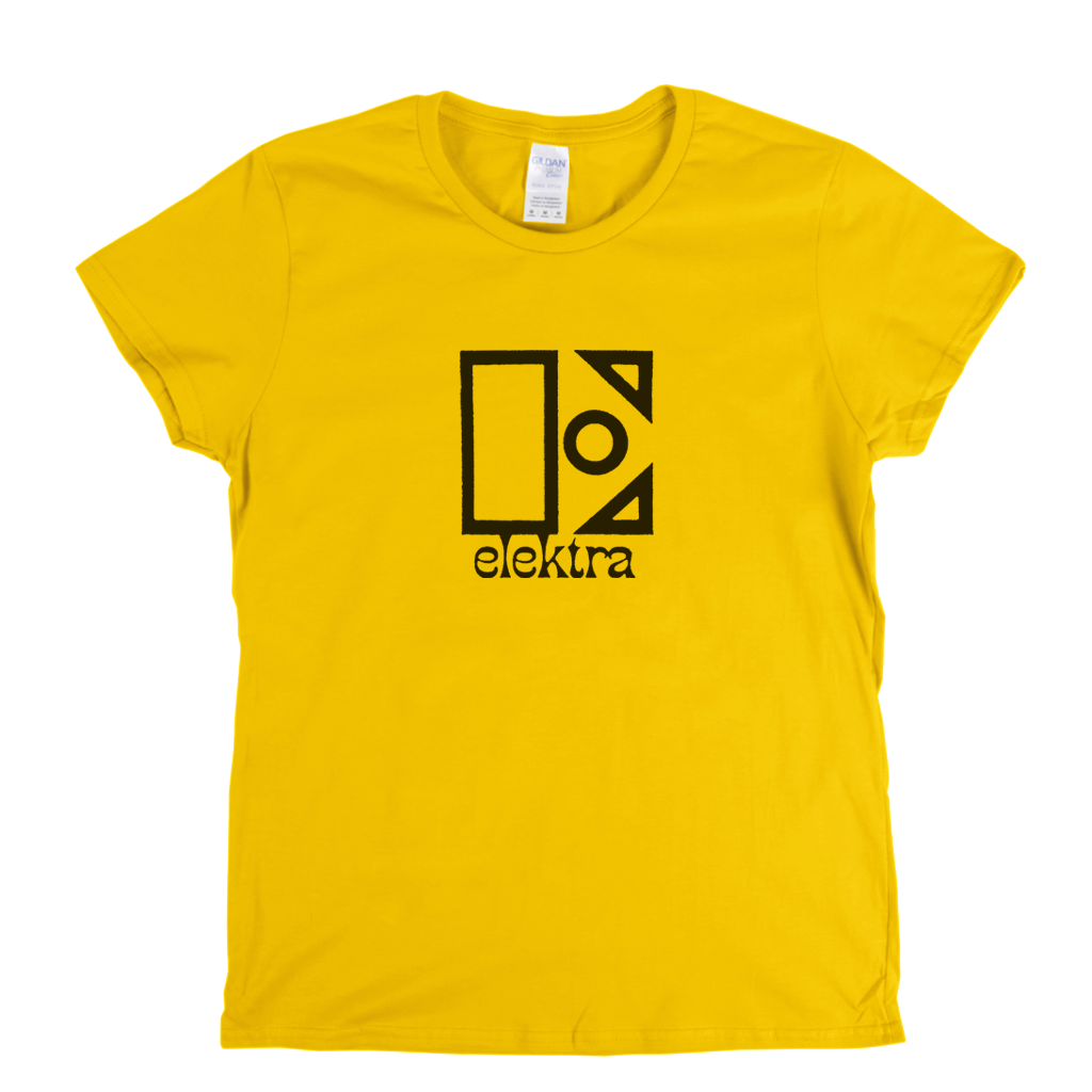 Elektra Label Logo Womens T-Shirt