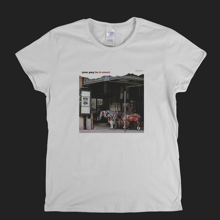 James Gang Live In Concert Womens T-Shirt