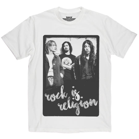 Rock is Religion Nirvana T Shirt
