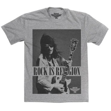 Rock is Religion Pat Travers T Shirt