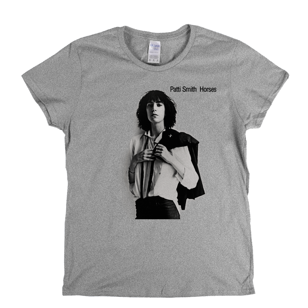 Patti Smith Horses Womens T-Shirt