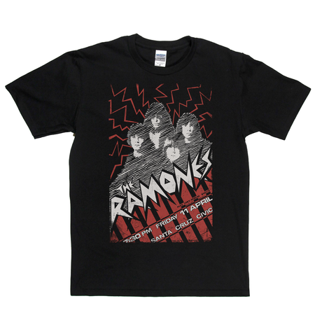 The Ramones Santa Cruz Poster T-Shirt