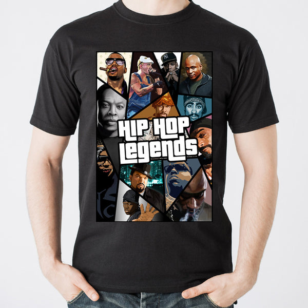 Hip Hop Legends T shirt DJTees