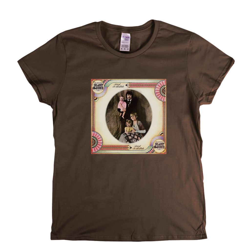 Delanie And Bonnie Accept No Substitute Womens T-Shirt