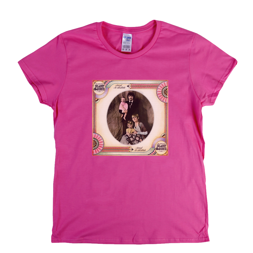 Delanie And Bonnie Accept No Substitute Womens T-Shirt