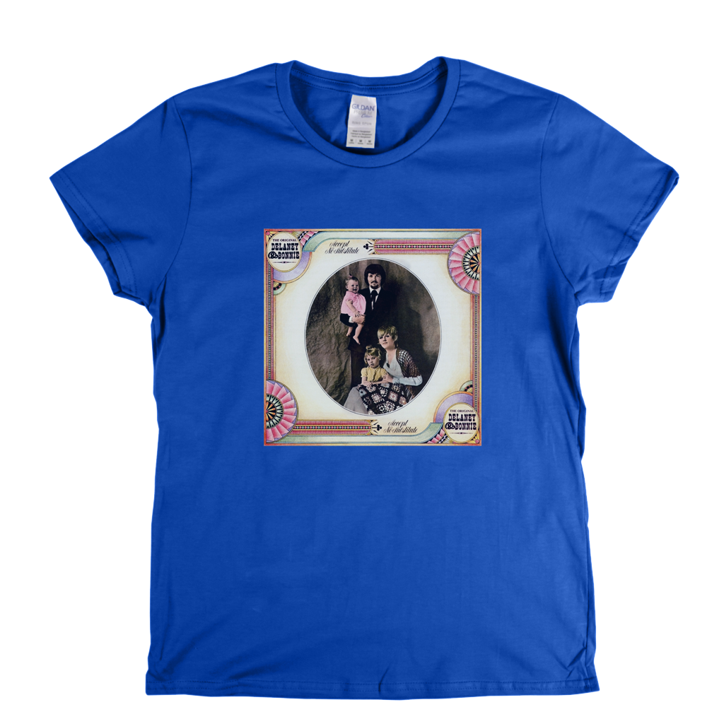 Delanie And Bonnie Accept No Substitute Womens T-Shirt