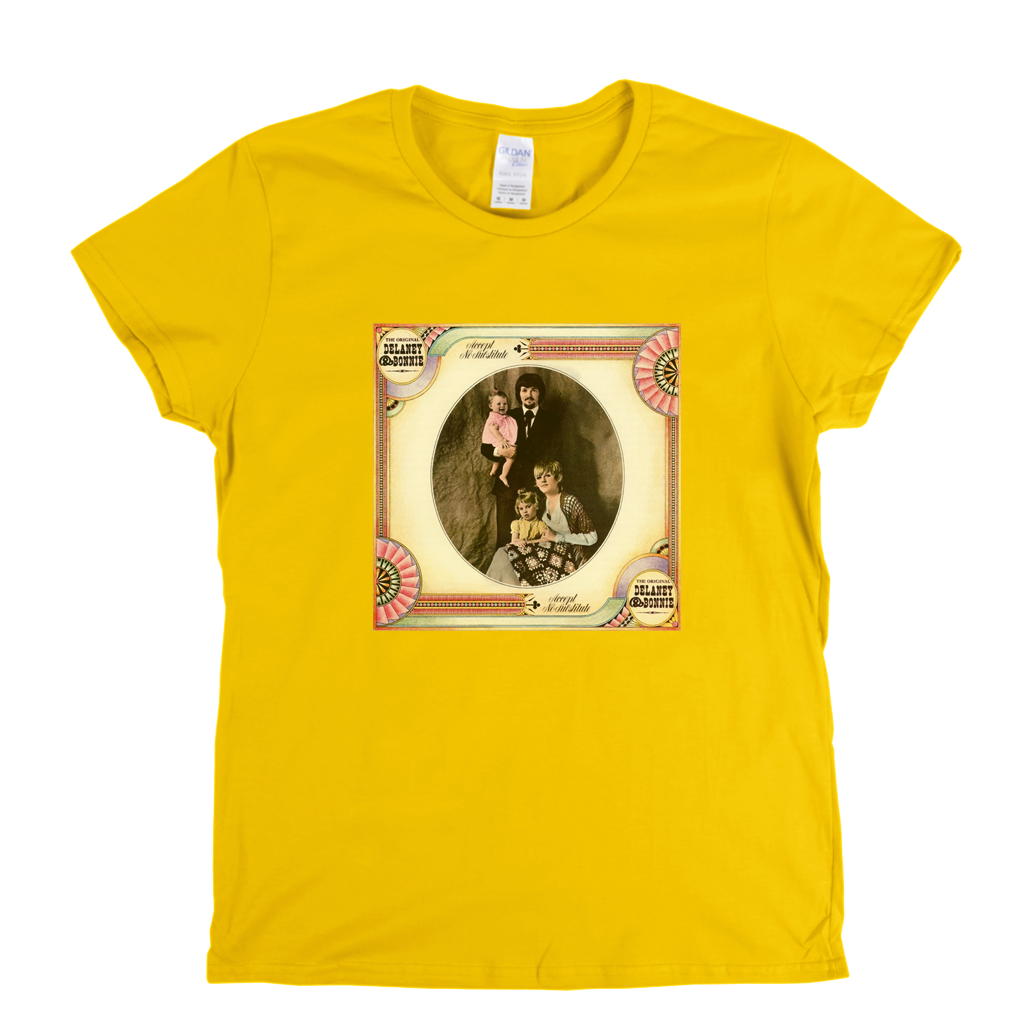 Delanie And Bonnie Accept No Substitute Womens T-Shirt