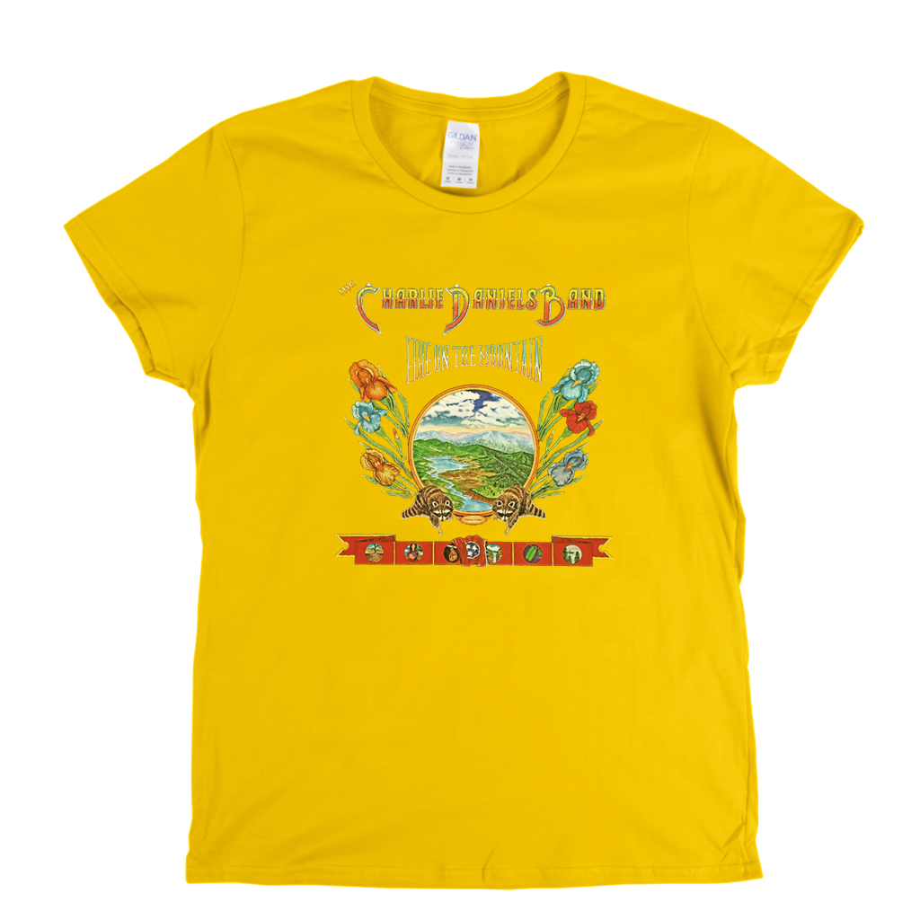 The Charlie Daniels Band Fire On The Mountain Womens T-Shirt