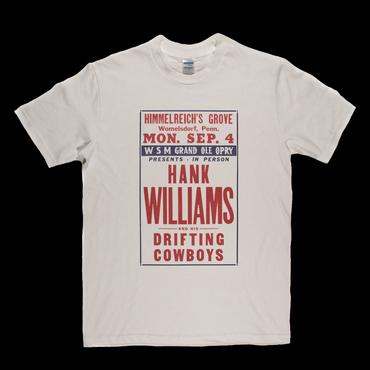 Hank Williams Poster T-Shirt