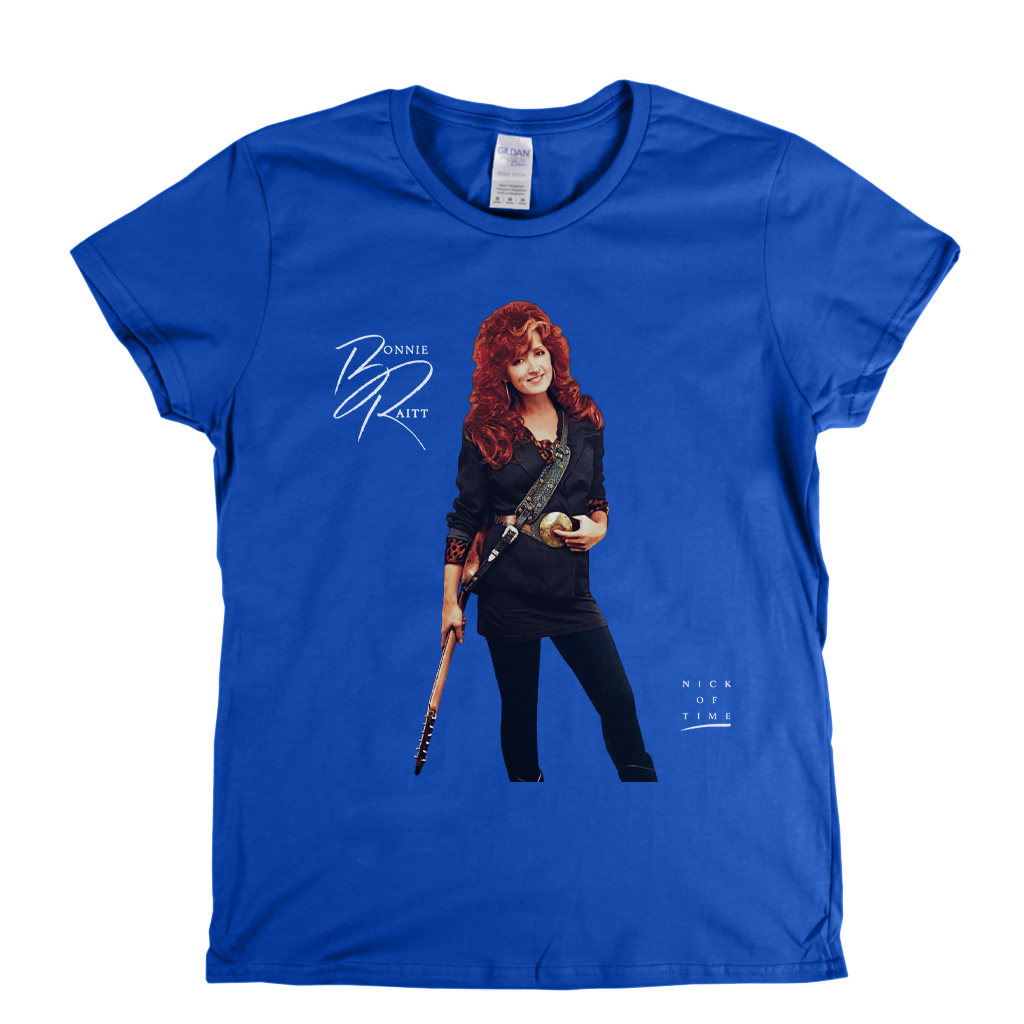 Bonnie Raitt Nick Of Time Womens T-Shirt