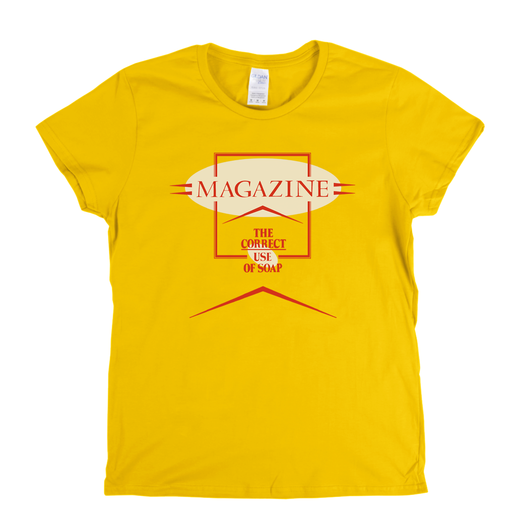 Magazine The Correct Use Of Soap Womens T-Shirt