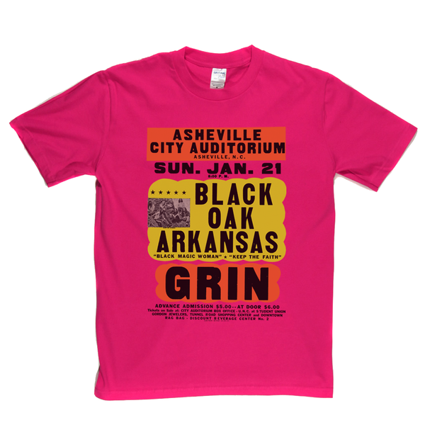 Black Oak Arkansas Poster TShirt