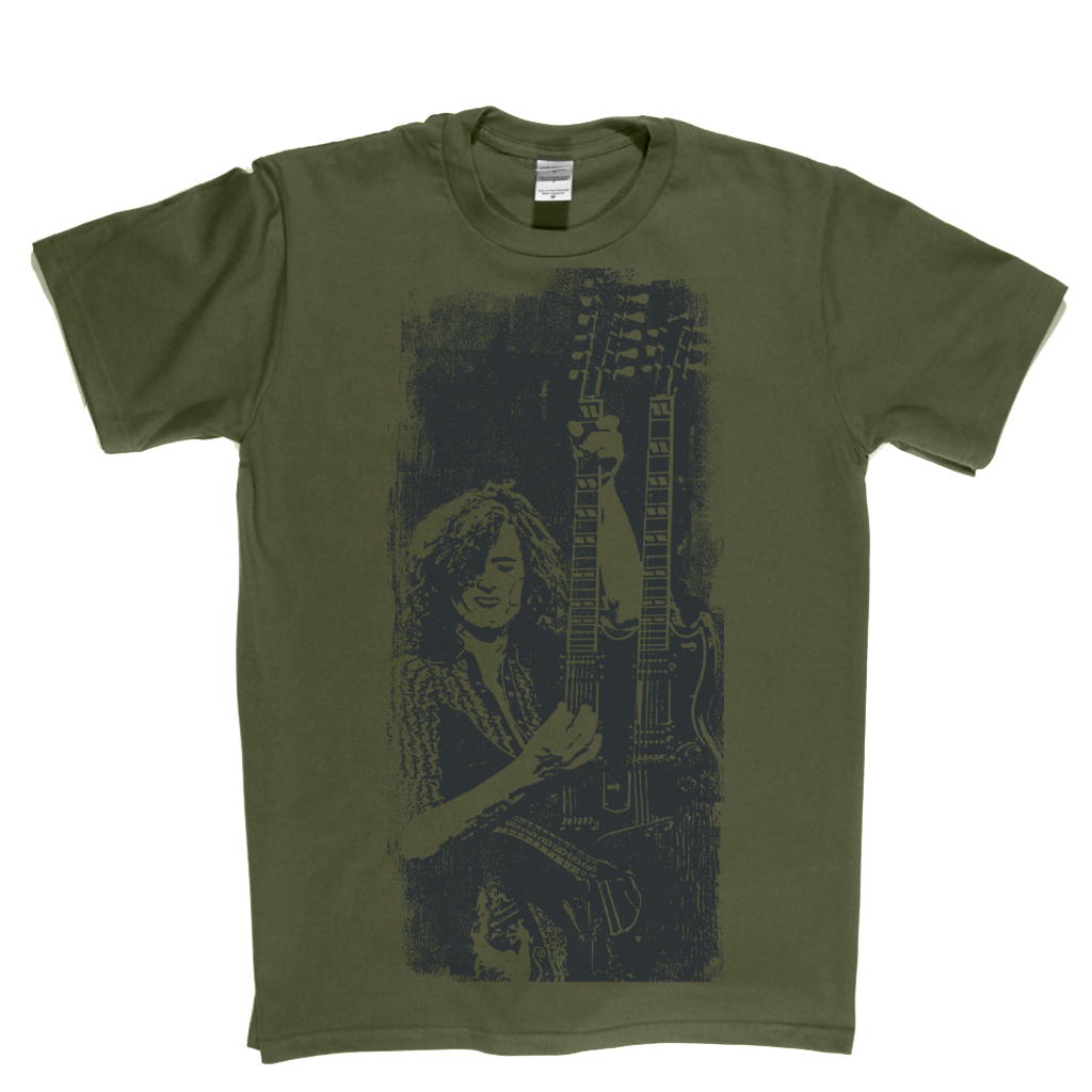 Jimmy Page Close Up T-Shirt