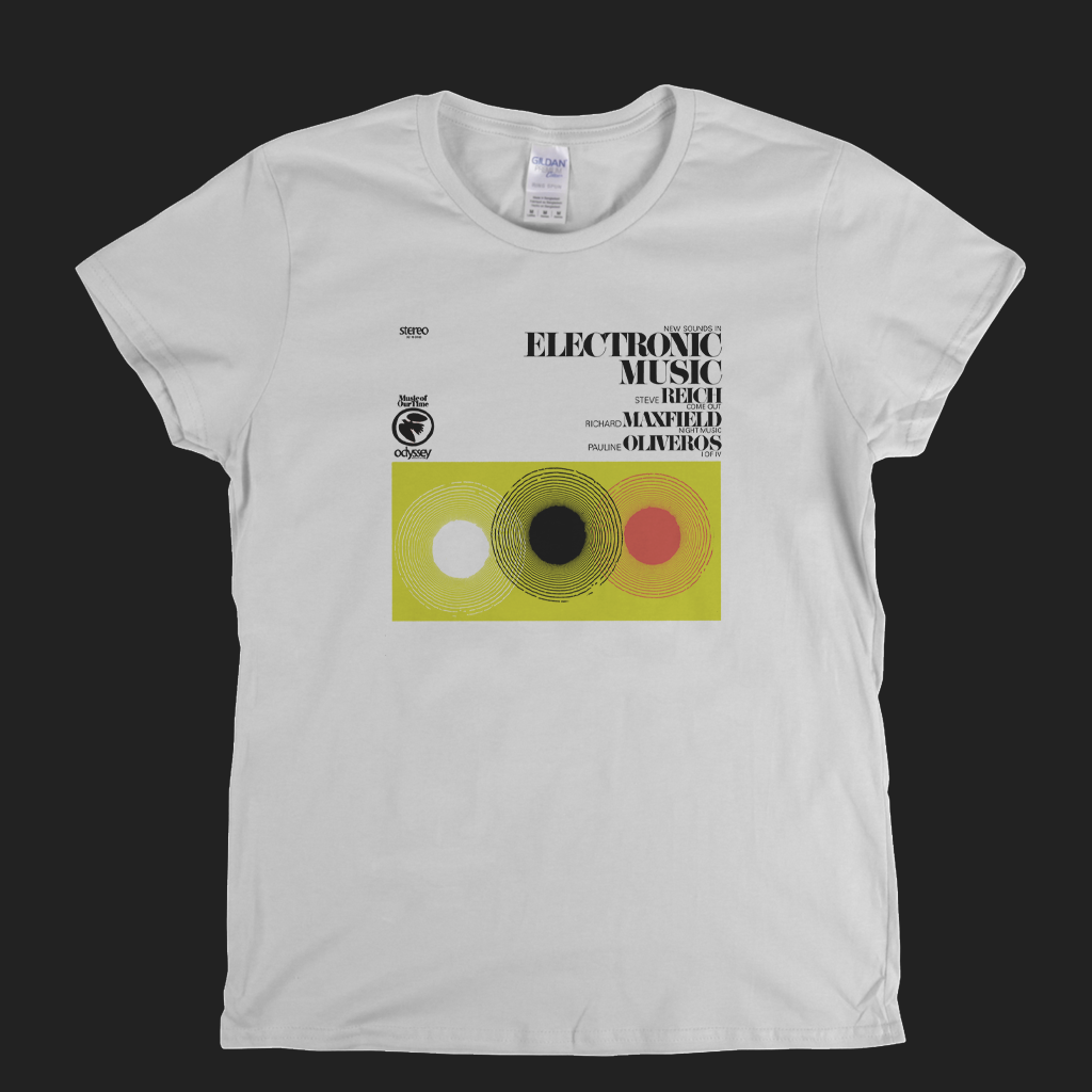 Steve Reich Electronic Music Womens T-Shirt