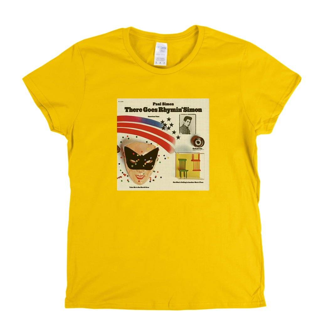 Paul Simon There Goes Rhymin Simon Womens T-Shirt