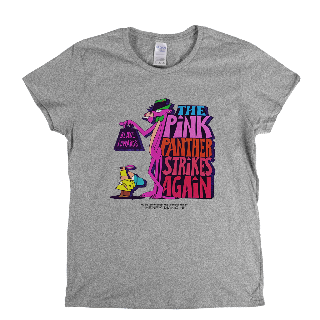 The Pink Panther Strikes Again Soundtrack Womens T-Shirt