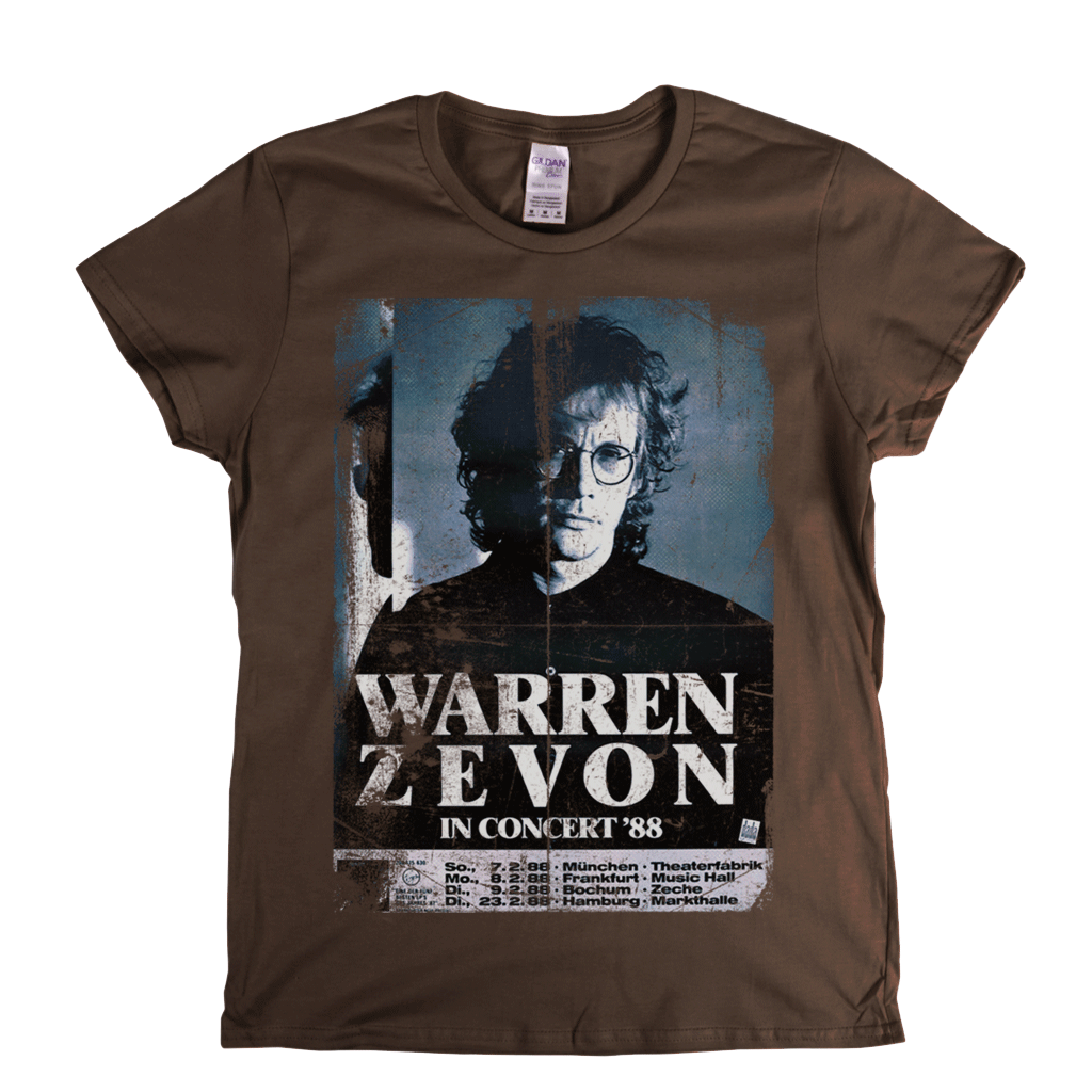 Warren Zevon Womens T-Shirt