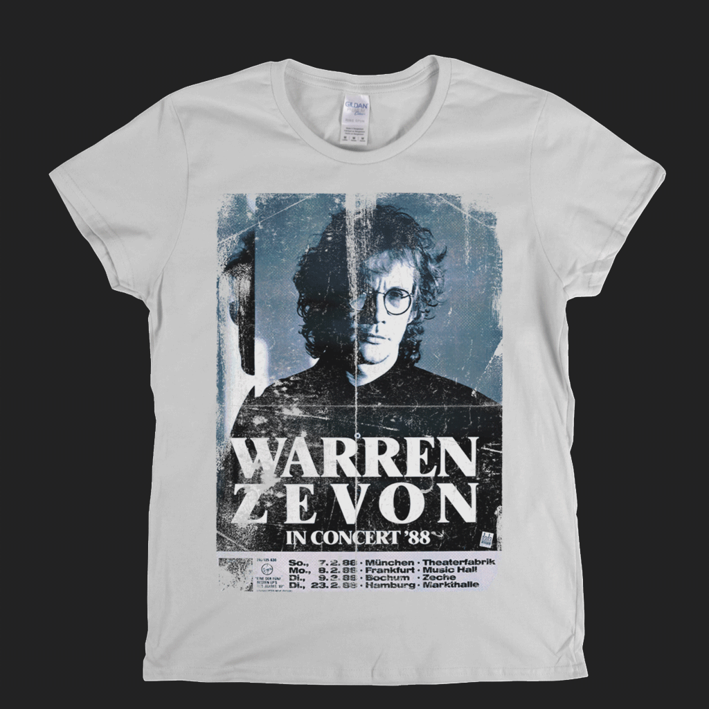 Warren Zevon Womens T-Shirt