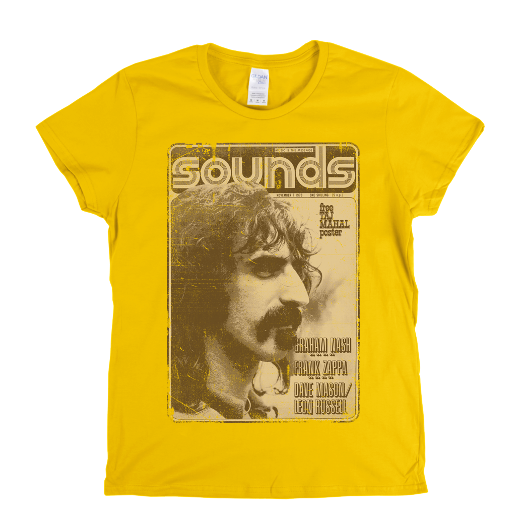 Zappa Sounds Womens T-Shirt