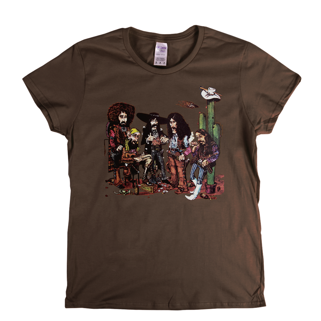 New Riders Of The Purple Sage Powerglide Womens T-Shirt