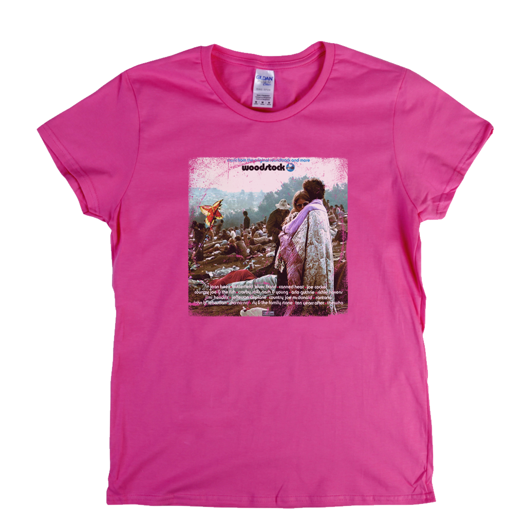 Woodstock Soundtrack Album Womens T-Shirt