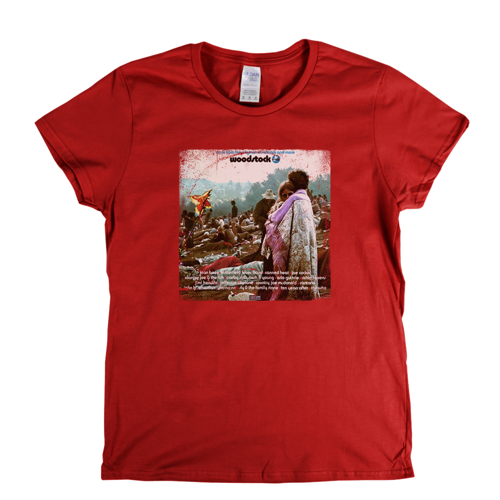 Woodstock Soundtrack Album Womens T-Shirt