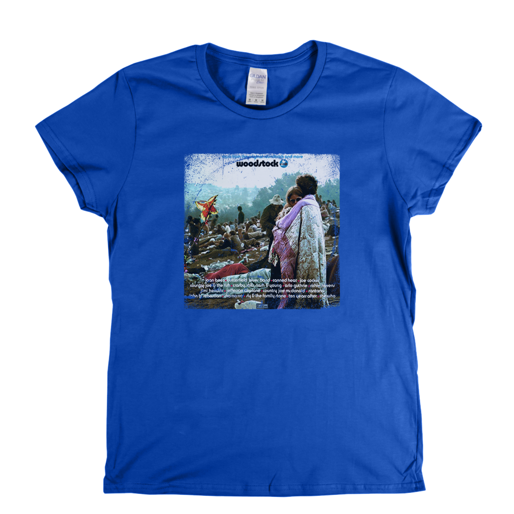 Woodstock Soundtrack Album Womens T-Shirt