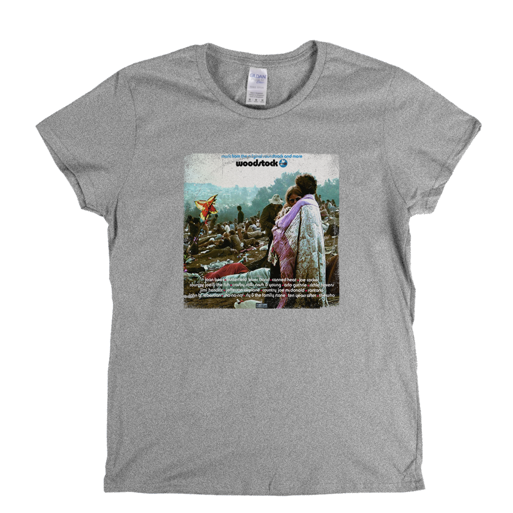Woodstock Soundtrack Album Womens T-Shirt