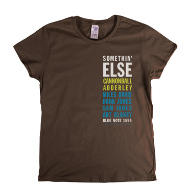 Cannonball Adderley Miles Davis Something Else Womens T-Shirt