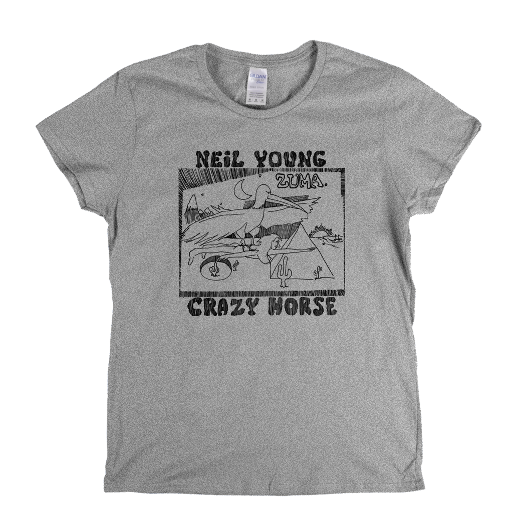 Neil Young Zuma Cover Womens T-Shirt