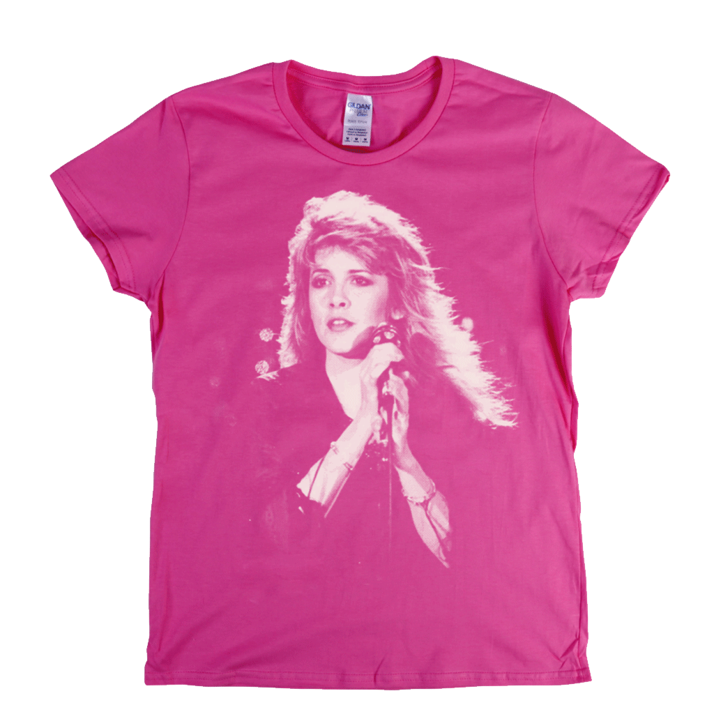 Stevie Nicks On Stage Womens T-Shirt