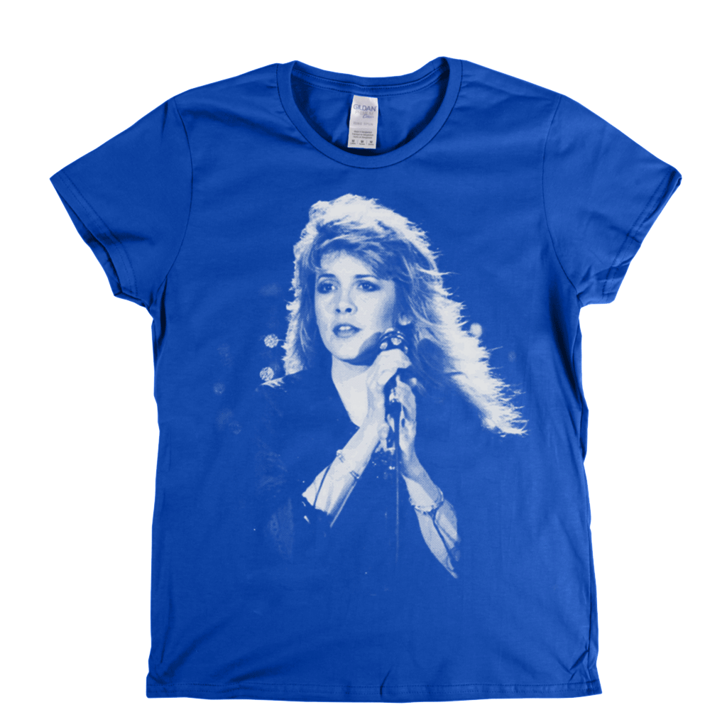 Stevie Nicks On Stage Womens T-Shirt