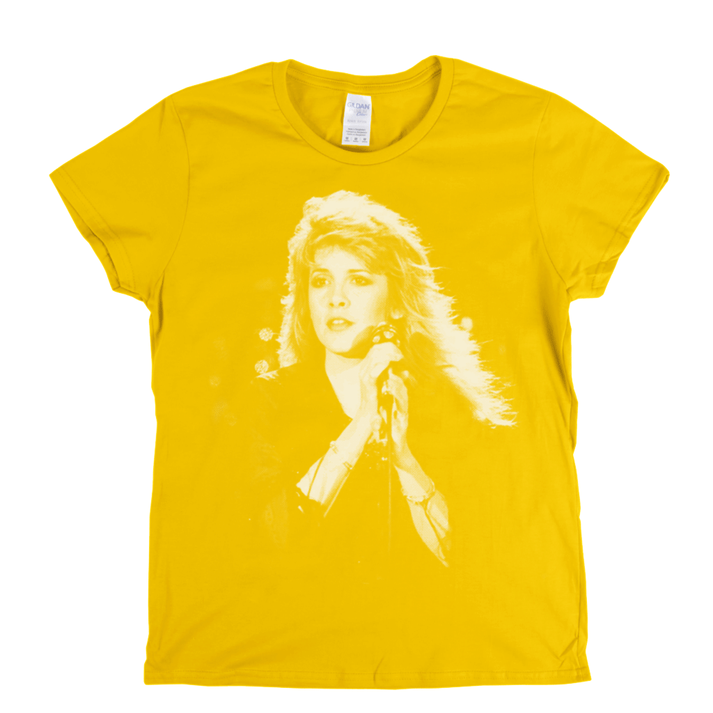 Stevie Nicks On Stage Womens T-Shirt