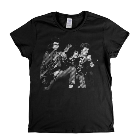 The Sensational Alex Harvey Band On Stage Womens T-Shirt