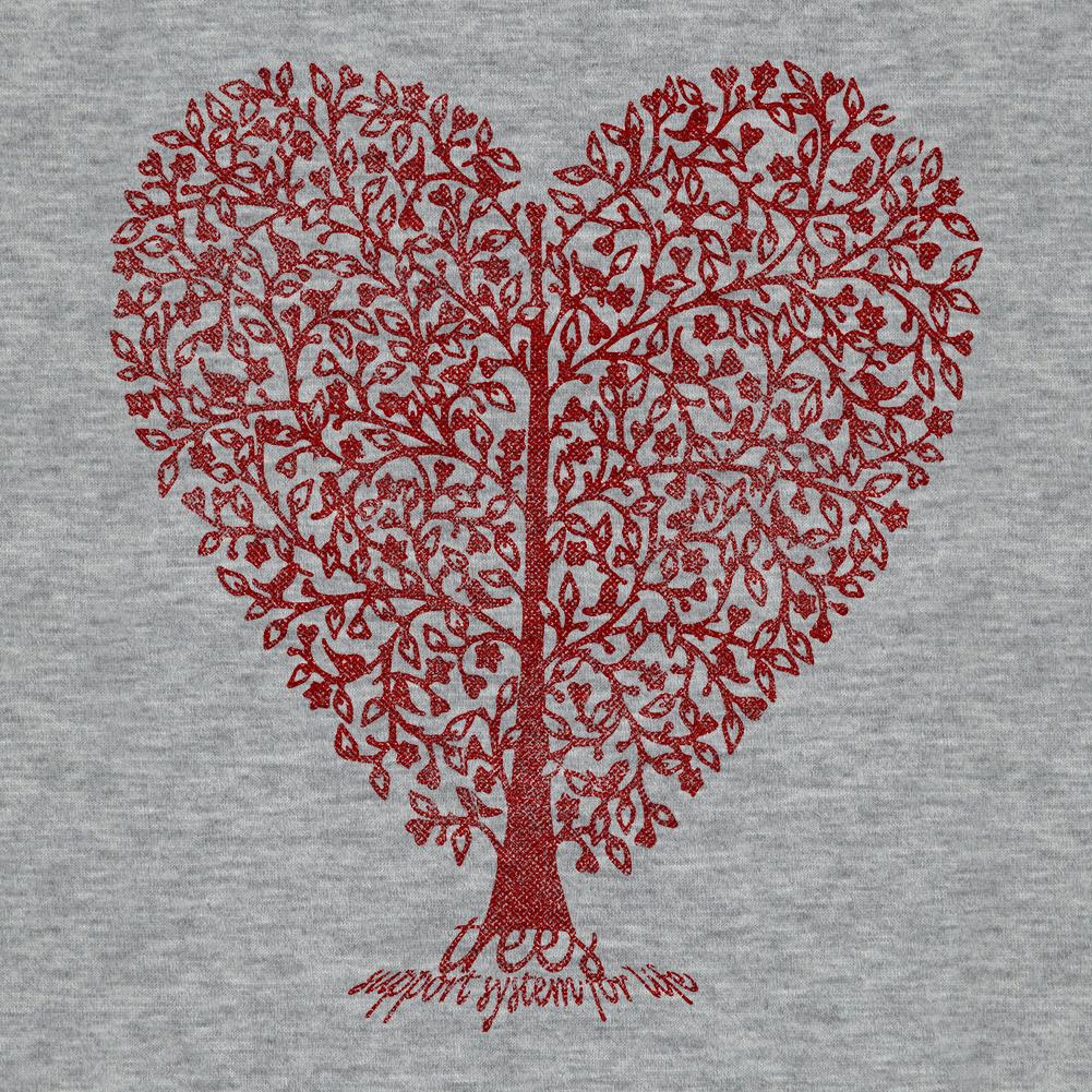 Trees Support System For Life Heart T-shirt