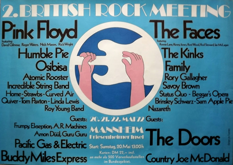 2nd British Rock Meeting, West Germany 1972
