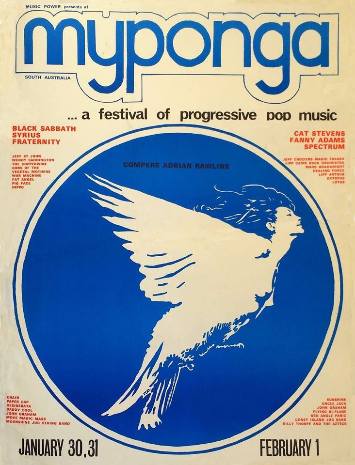 Myponga Festival, Australia 1971
