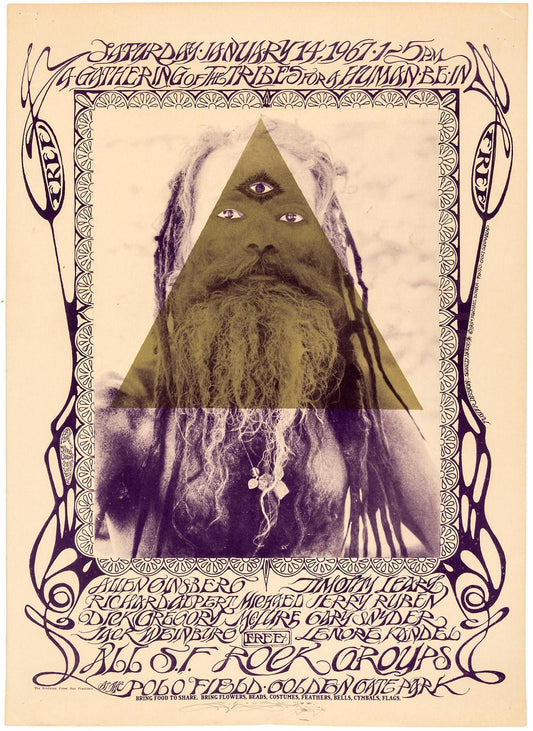 The Human Be-In, Golden Gate Park Polo Fields, San Francisco 1967