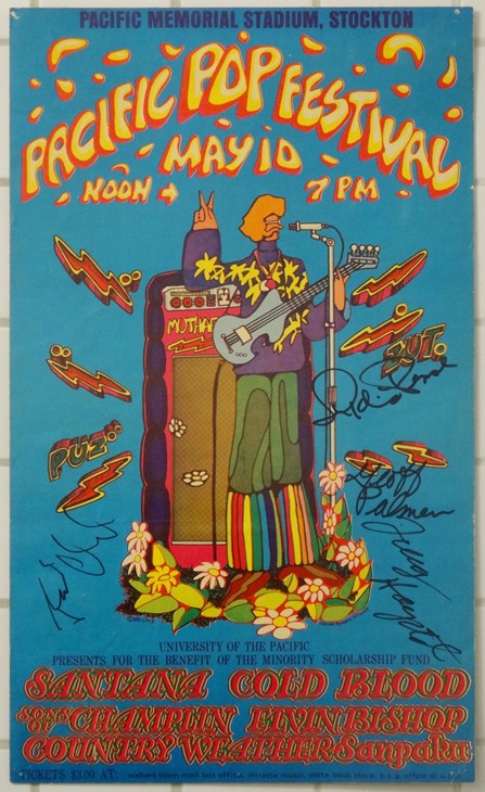 Pacific Pop Festival, Stockton, CA May 1969