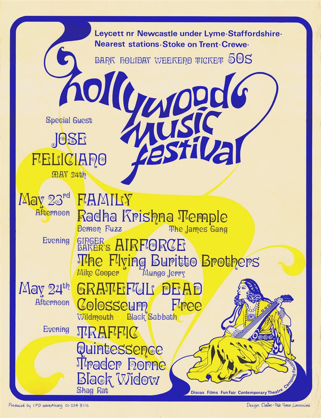 Hollywood Music Festival, Staffordshire, 1970