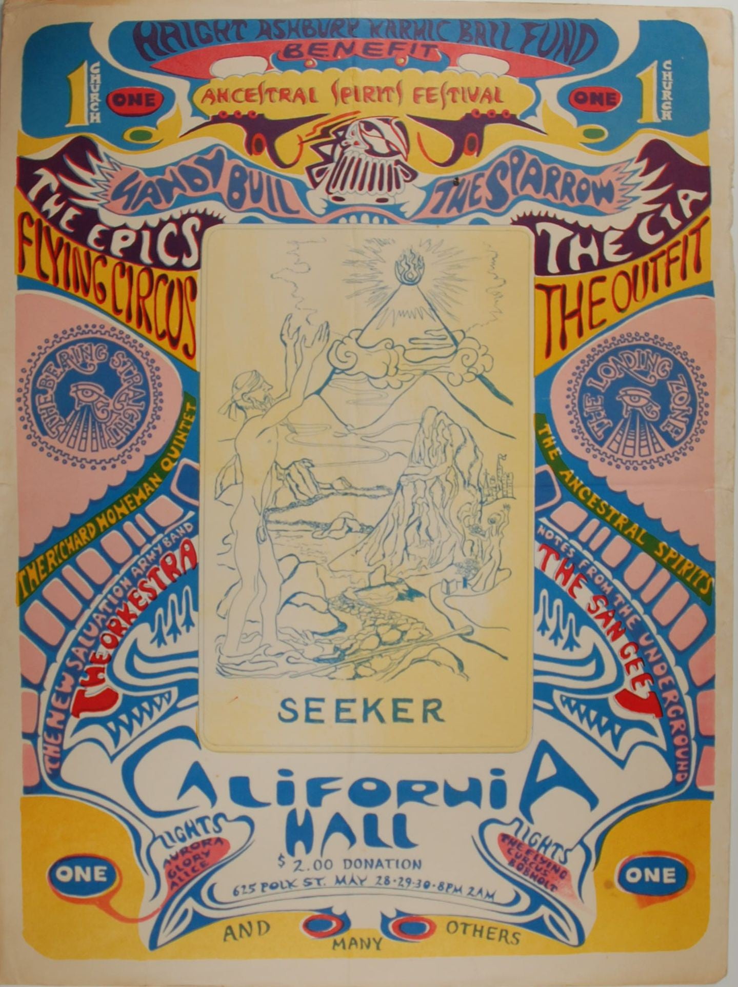 Ancestral Spirits Festival, California Hall, San Francisco 1967