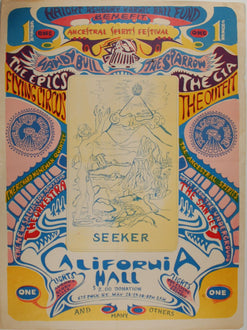 Ancestral Spirits Festival, California Hall, San Francisco 1967